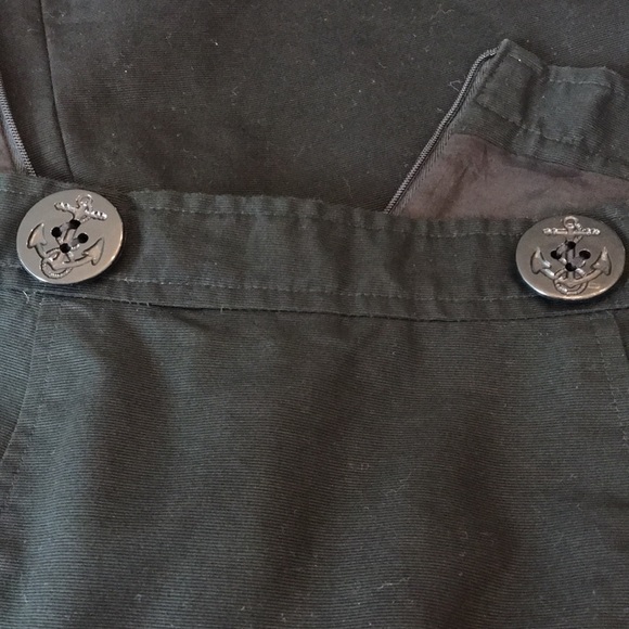 Vintage Burberry Nautical Button Skirt - Picture 8 of 9